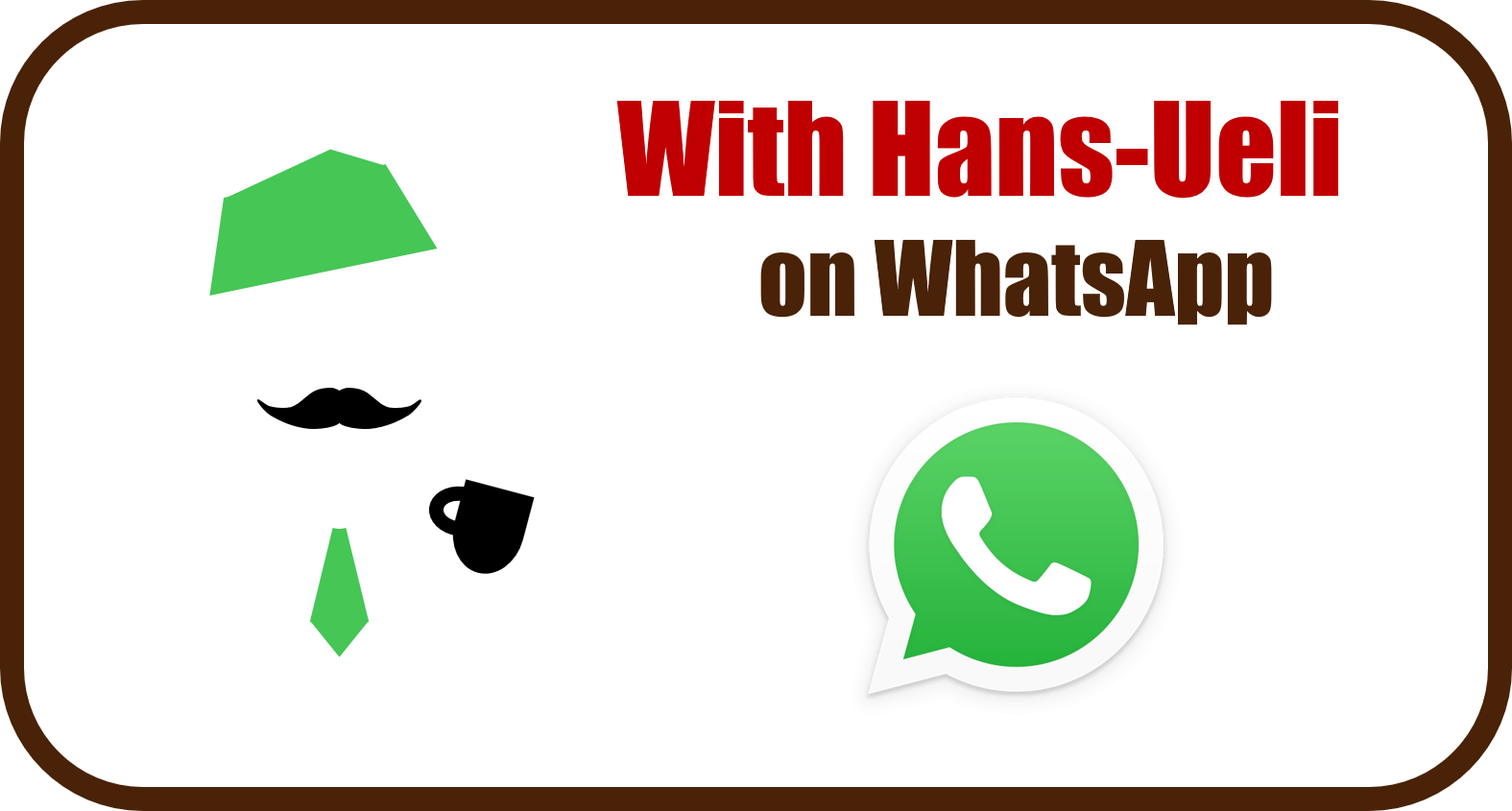 Hans ueli on whatsapp